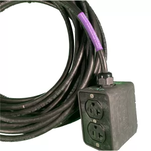 12 Gauge Rubberized Quad Box Cable 50’